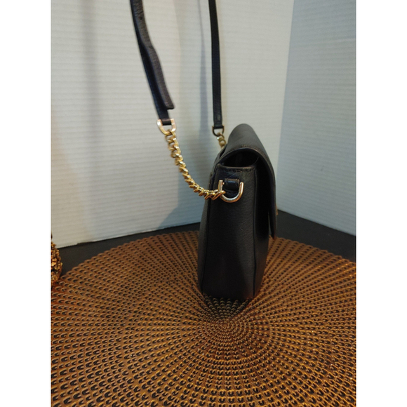 Michael Kors Mott Half Dome Pebbled Leather Crossbody - Picture 3 of 8